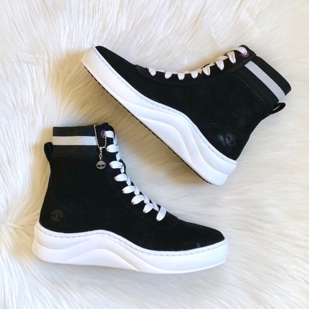 Timberland Black Ruby Ann 6” Sneaker Boots - Picture 3 of 7